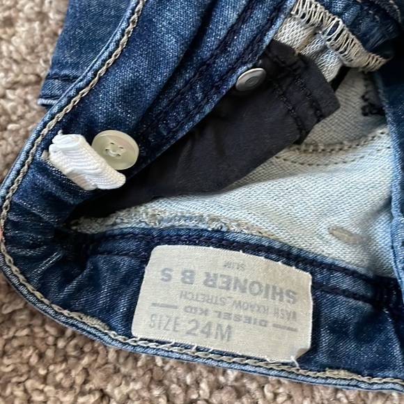 DIESEL Toddler Blue denim Jeans 24m - Picture 3 of 4